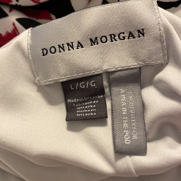 Donna Morgan A Pea in the Pod Maternity Dress Size L Multicolor Print - Picture 6 of 7